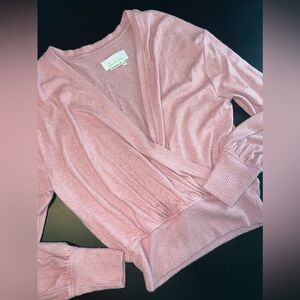 Anthropologie Cross Body Sweater Size XS GUC